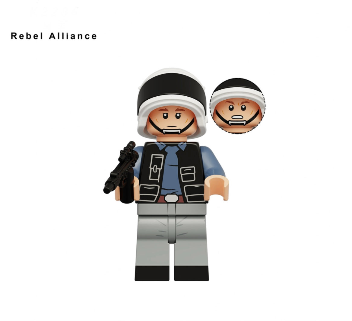 ♥️♥️MINIFIGURE STAR WARS UNIVERS: REBEL FLEET TROOPER ♥️♥️CUSTOM