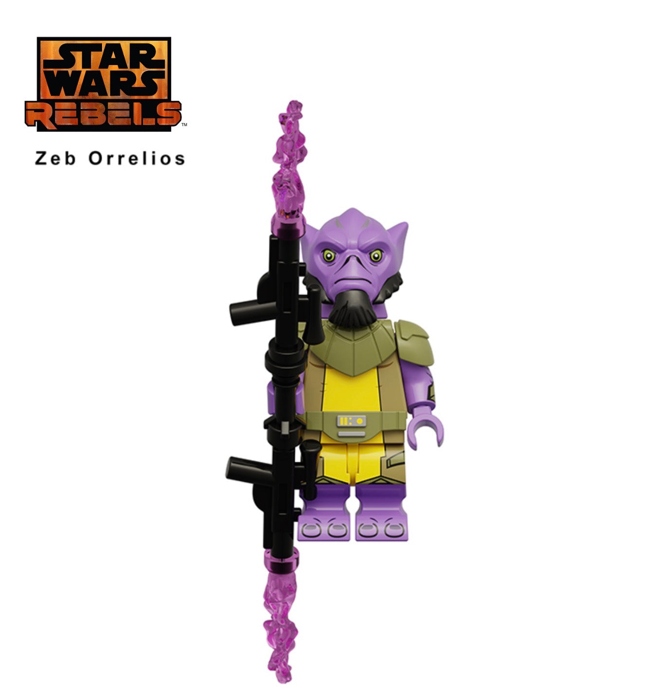 PREVENTE ♥️♥️MINIFIGURE STAR WARS UNIVERS: ZEB ORRELIOS ♥️♥️Custom Disponibilité fin août 2026