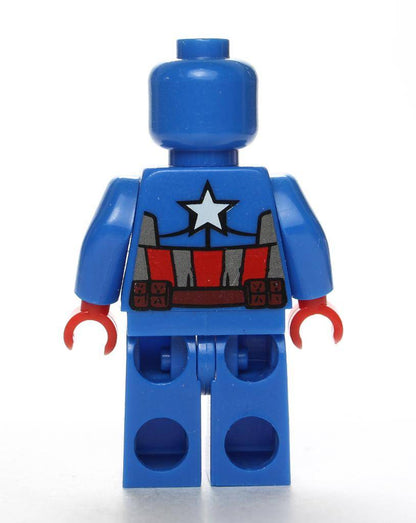 INTROUVABLE MINIFIGURE MARVEL UNIVERS DE 2014: CAPTAIN AMERICA custom ⚠️Derniers articles en stock⚠️