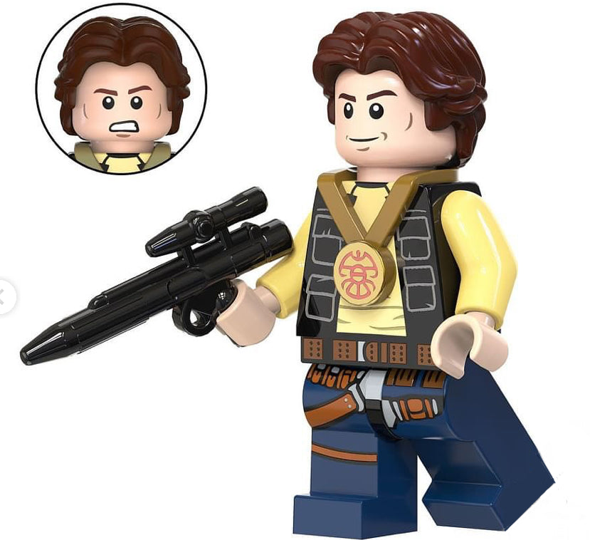 MINIFIGURE HAN SOLO YAVIN 4 custom