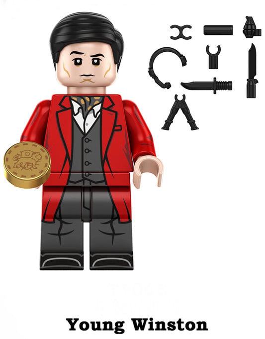 MINIFIGURE JOHN WICK UNIVERS: YOUNG WINSTON custom