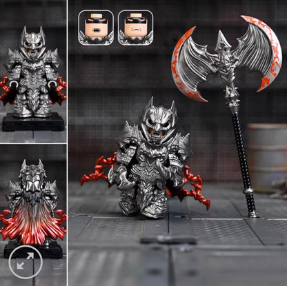 ♥️♥️MINIFIGURE DC UNIVERS: ♥️♥️♥️ Batman of the Animated Series Dark Ages Berserker Batman custom