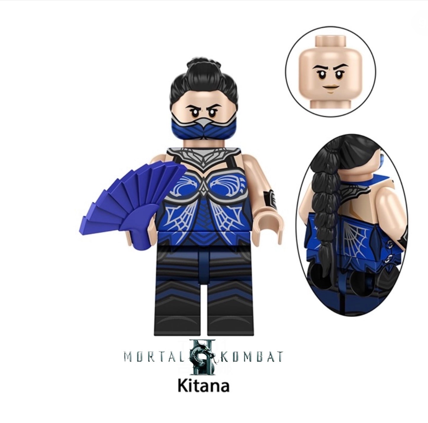 MINIFIGURE MORTAL COMBAT UNIVERS: KITANA custom