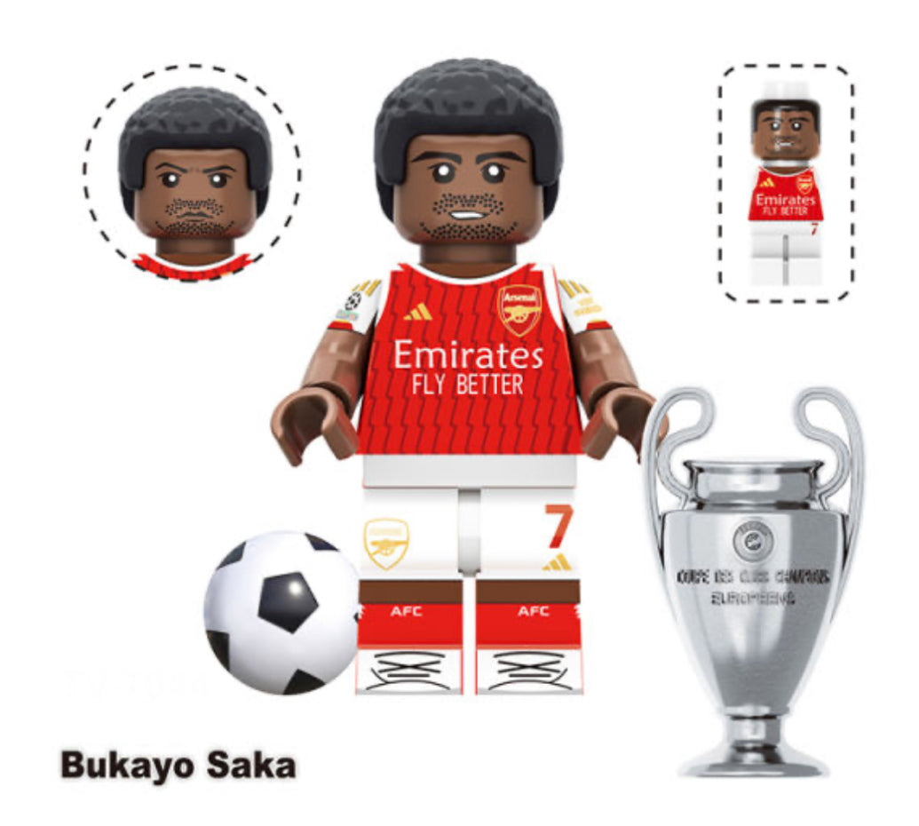 MINIFIGURE FOOTBALL UNIVERS ⚽️: BUKAYO SAKA custom