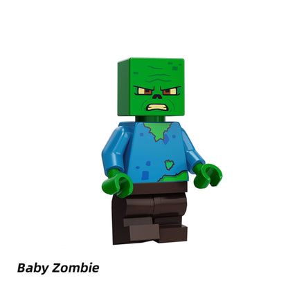 PREVENTE MINIFIGURE MINECRAFT UNIVERS : BABY ZOMBIE custom Disponibilité fin Novembre 2025