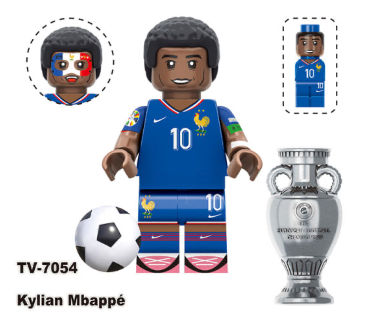 MINIFIGURE FOOTBALL UNIVERS ⚽️: KYLIAN MBAPPÉ custom