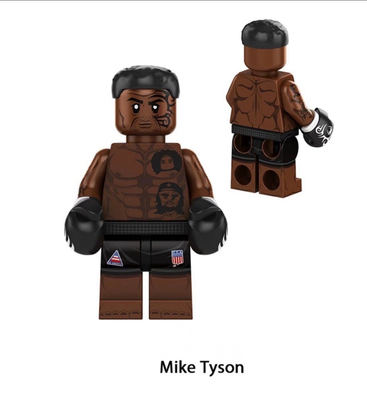 PREVENTE MINIFIGURE CÉLÉBRITÉS UNIVERS: MIKE TYSON Custom Disponibilité fin septembre 2026