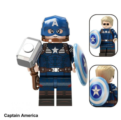 MINIFIGURE MARVEL UNIVERS: CAPTAIN AMERICA custom