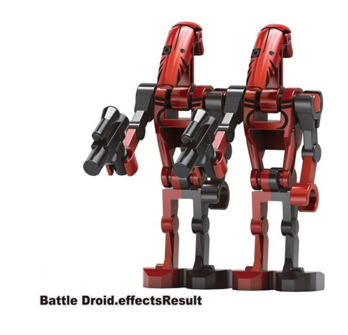 PREVENTE MINIFIGURE STAR WARS UNIVERS: 2 B1-BATTLE DROID custom Disponibilité fin février 2025