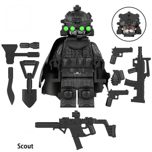 ♥️♥️MINIFIGURE ARMY UNIVERS BLACK ÉDITION : SCOUT CUSTOM♥️♥️