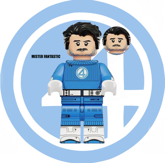PREVENTE ♥️♥️♥️MINIFIGURE MARVEL UNIVERS:FANTASTIC FOUR MISTER FANTASTIC♥️♥️♥️custom Disponibilité fin octobre 2025