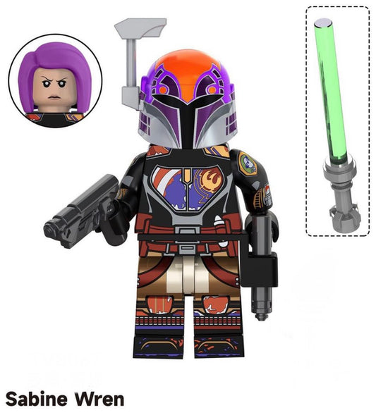 MINIFIGURE SABINE "SW REBELS" Custom