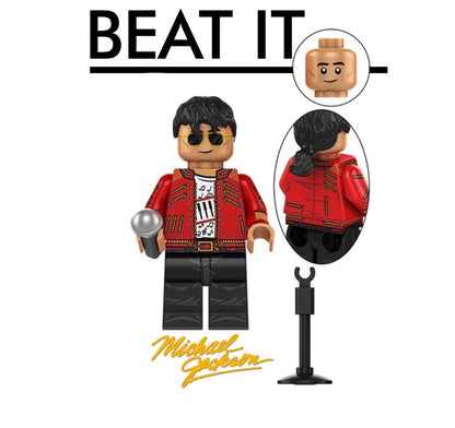 PREVENTE MINIFIGURE MUSIQUE UNIVERS : MICKAEL JACKSON BEAT IT custom Disponibilité juin 2026