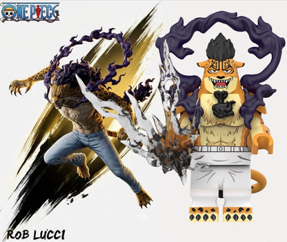 PRÉVENTE ⭐️⭐️⭐️MINIFIGURE ONE PEACE UNIVERS: ROB LUCCI ⭐️⭐️⭐️custom DISPONIBILITÉ DÉBUT NOVEMBRE 2026