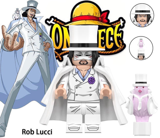 ⭐️⭐️⭐️MINIFIGURE ONE PEACE UNIVERS: ROB LUCCI ⭐️⭐️⭐️custom