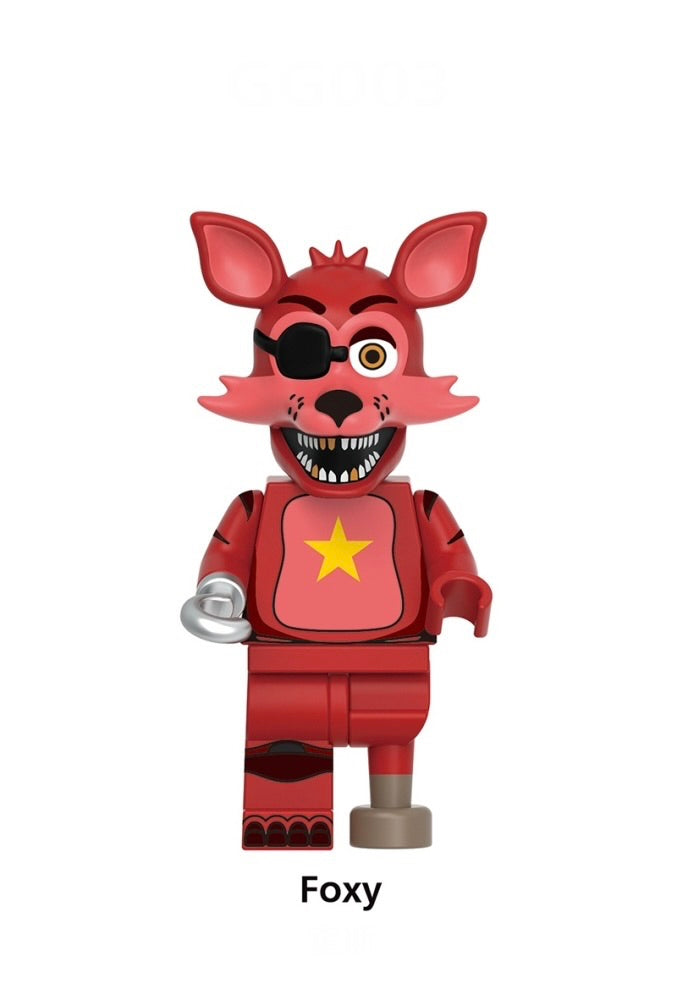 MINIFIGURE HORREUR UNIVERS: FOXY "FIVE NIGHTS AT FREDDY’S"CUSTOM