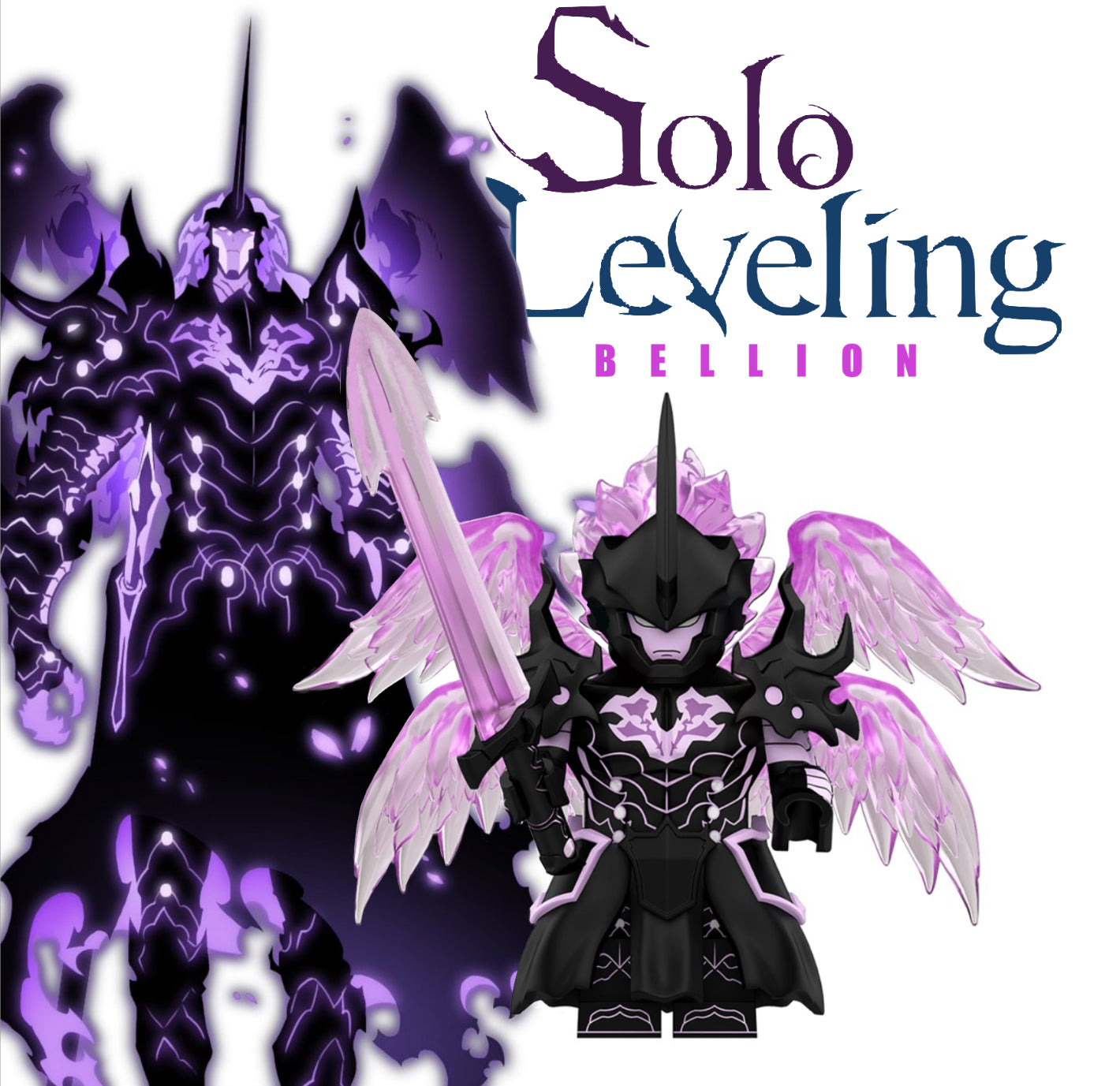 MINIFIGURE SOLO LEVELING UNIVERS: BELLION custom