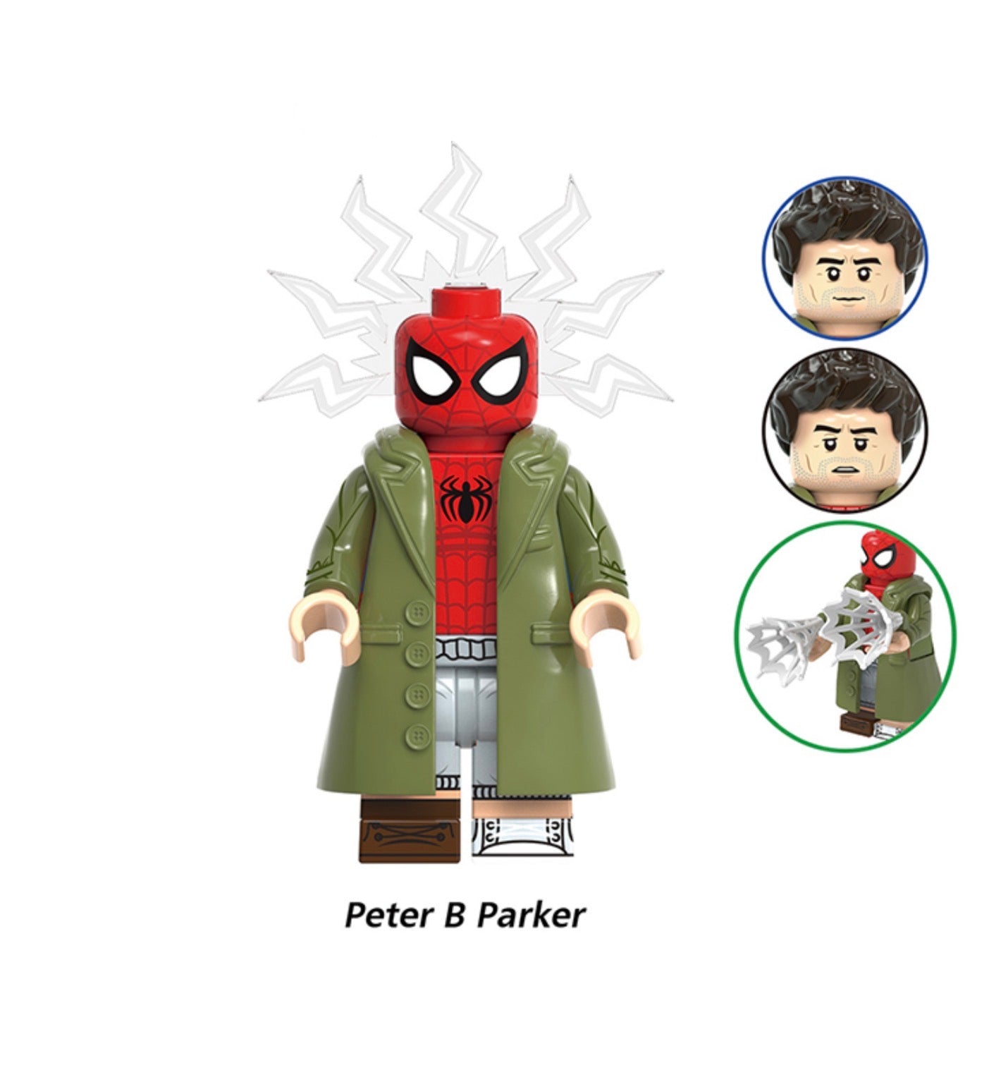 PREVENTE MINIFIGURE MARVEL UNIVERS: SPIDER-MAN PETER B PARKER  Custom Disponibilité mi-septembre 2026