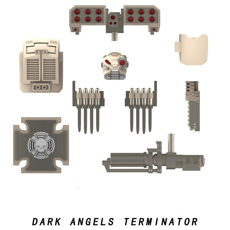 ⭐️⭐️⭐️MINIFIGURE WARHAMMER 40K UNIVERS: DARK ANGELS TERMINATOR ⭐️⭐️⭐️custom