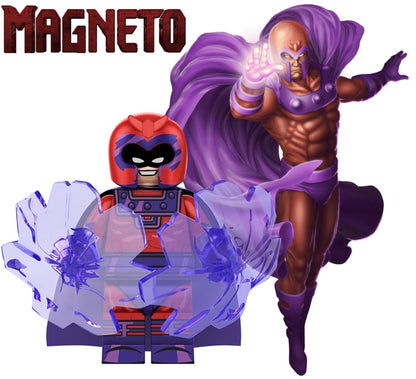 ⭐️⭐️MINIFIGURE MARVEL UNIVERS: MAGNETO ⭐️⭐️custom