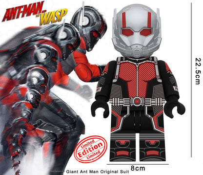 PRÉVENTE GIANT MINIFIGURE MARVEL UNIVERS: GIANT ANT MAN ORIGINAL SUIT 22,5cm  custom Disponibilité mi-septembre 2026