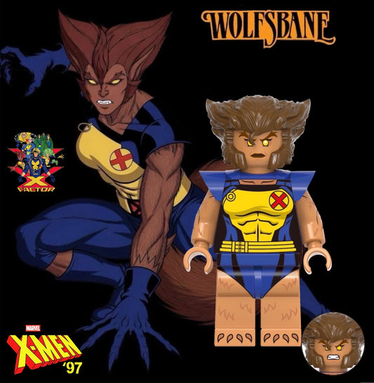 PREVENTE MINIFIGURE MARVEL UNIVERS: WOLFSBANE Custom Disponibilité Novembre 2026