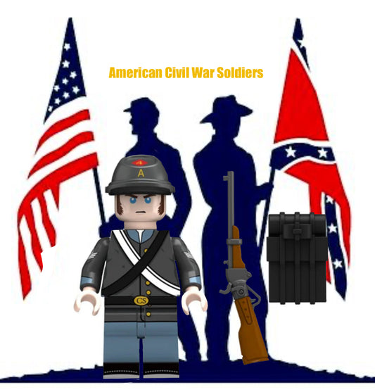 MINIFIGURE ARMY UNIVERS: AMERICAN CIVIL WAR   Custom