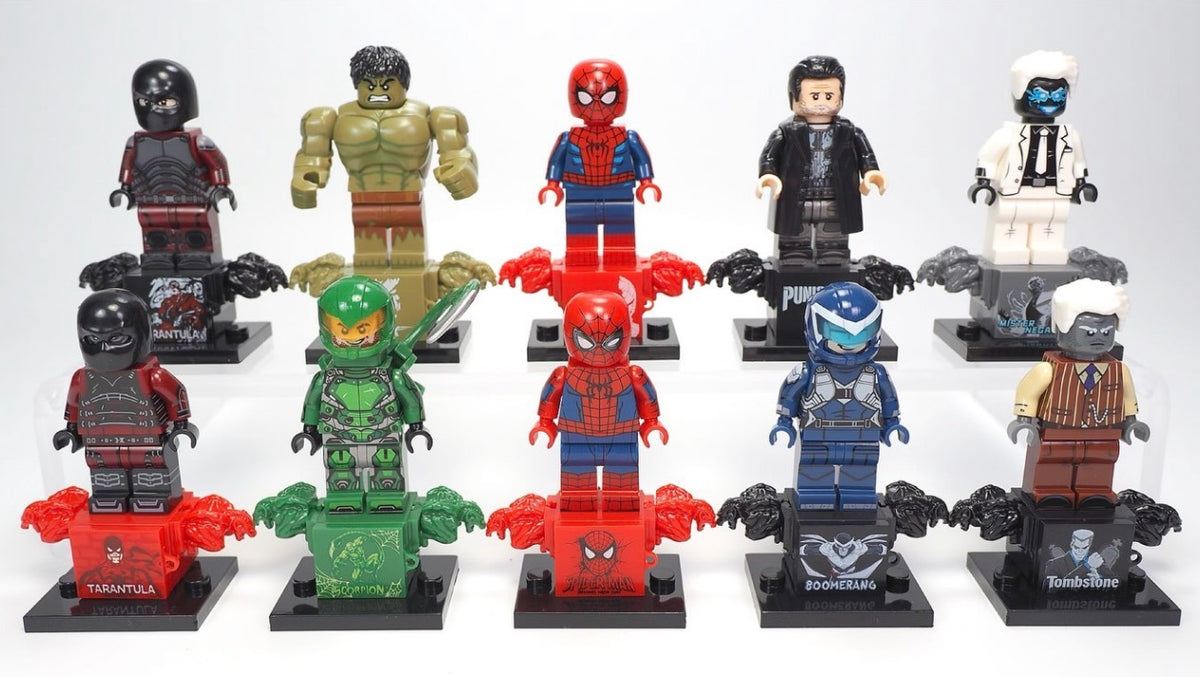 MINIFIGURE MARVEL UNIVERS (SPIDERMAN): SPIDER-MAN Custom