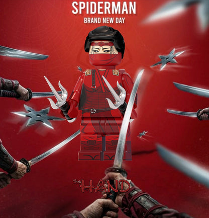 PREVENTE MINIFIGURE MARVEL UNIVERS (SPIDERMAN):THE HAND Custom Disponibilité mi-septembre 2026