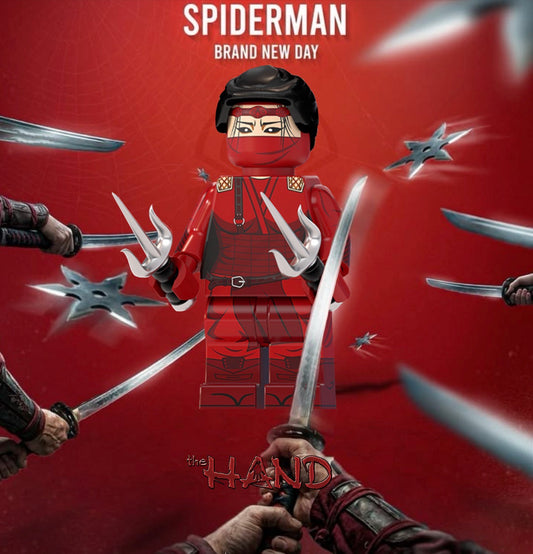 PREVENTE MINIFIGURE MARVEL UNIVERS (SPIDERMAN):THE HAND Custom Disponibilité mi-septembre 2026