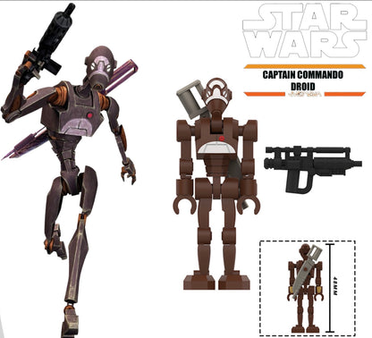PREVENTE MINIFIGURE STAR WARS UNIVERS: COMMANDO DROID Custom Disponibilité Novembre 2026