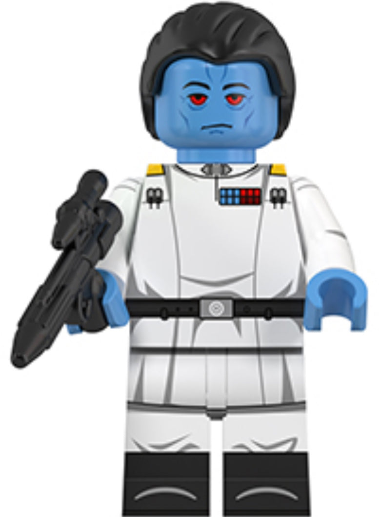 MINIFIGURE GRAND AMIRAL THRAWN custom