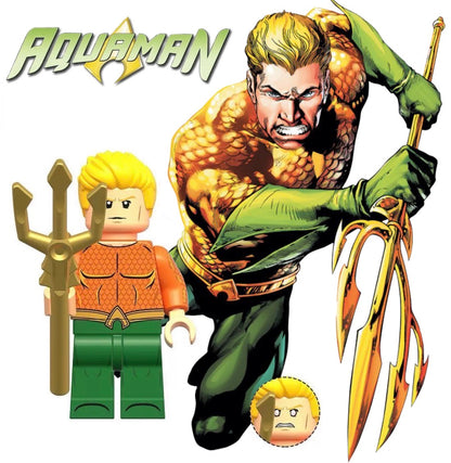 MINIFIGURE DC UNIVERS : AQUAMAN COMICS custom
