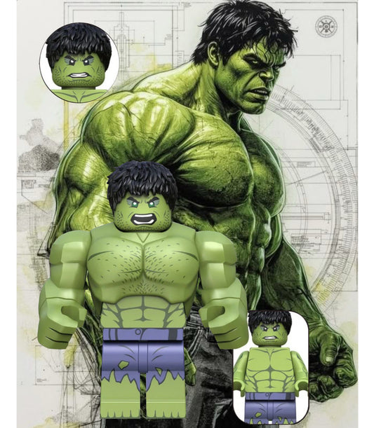 PREVENTE MINIFIGURE MARVEL UNIVERS: HULK custom Disponibilité fin octobre 2025