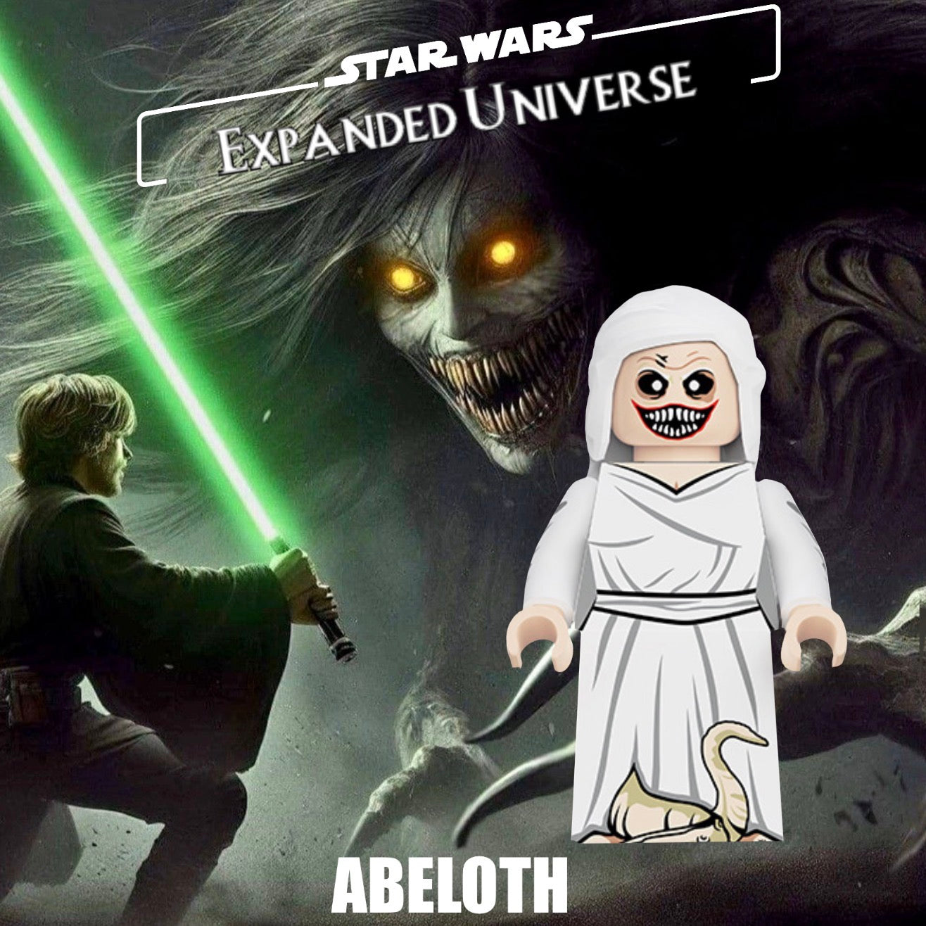 PREVENTE⭐️⭐️⭐️MINIFIGURE STAR WARS UNIVERS: ABELOTH ⭐️⭐️⭐️Custom Disponibilité fin juillet 2026