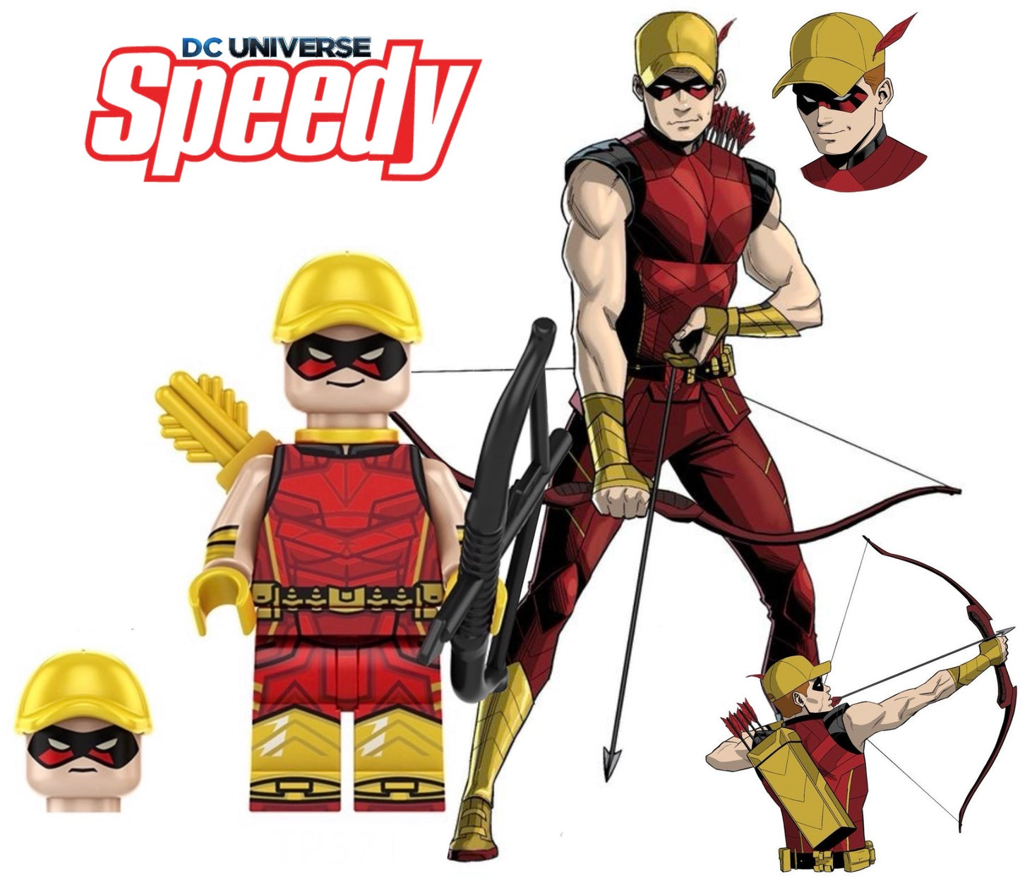 PREVENTE MINIFIGURE DC UNIVERS: SPEEDY Custom Disponibilité Octobre 2026
