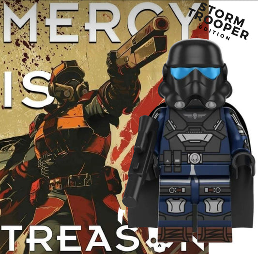 PREVENTE♥️♥️♥️MINIFIGURE STAR WARS UNIVERS: STORMTROOPER HELLDRIVER VERSION B ♥️♥️♥️ custom Disponibilité fin septembre 2025