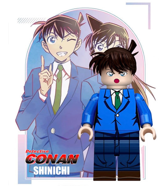 MINIFIGURE DÉTECTIVE CONAN UNIVERS: SHINICHI custom