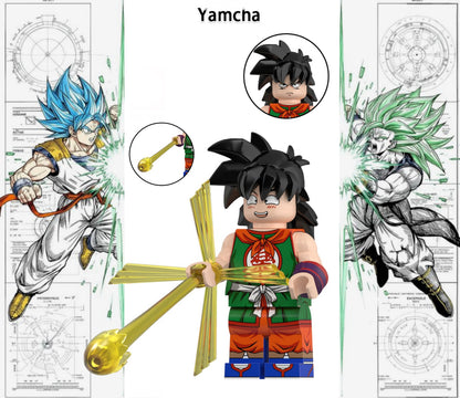 MINIFIGURE DRAGON BALL Z UNIVERS: YAMCHA Custom