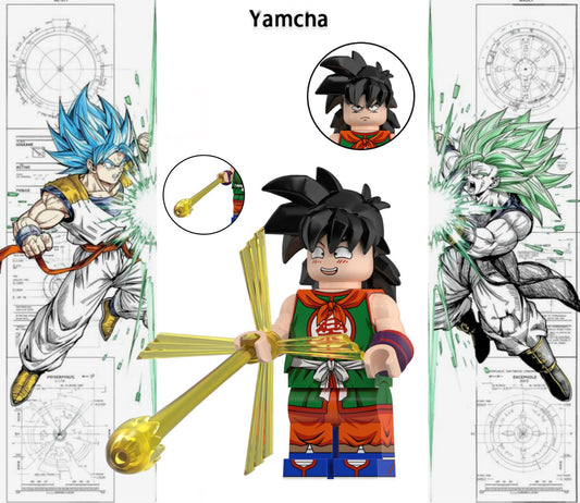 PREVENTE MINIFIGURE DRAGON BALL Z UNIVERS: YAMCHA Custom Disponibilité fin septembre 2025