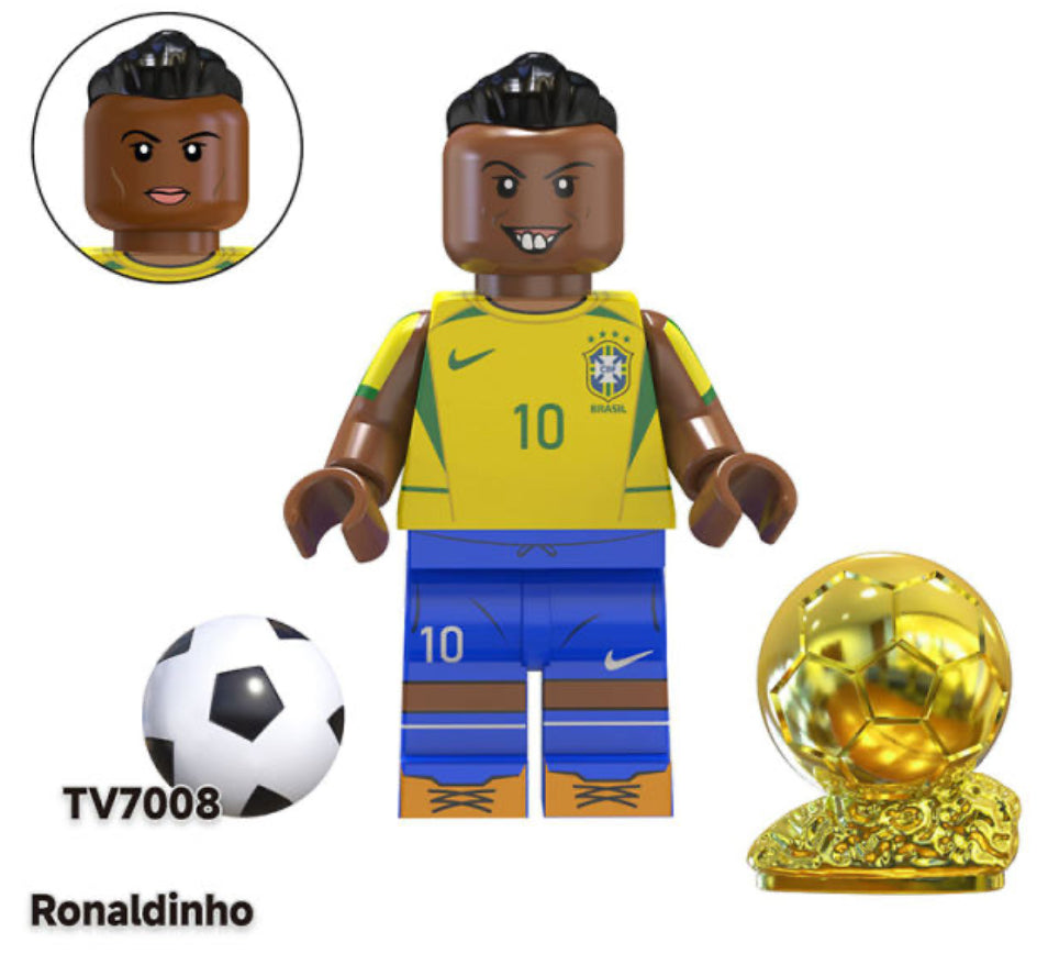 MINIFIGURE FOOTBALL UNIVERS ⚽️: RONALDINHO custom