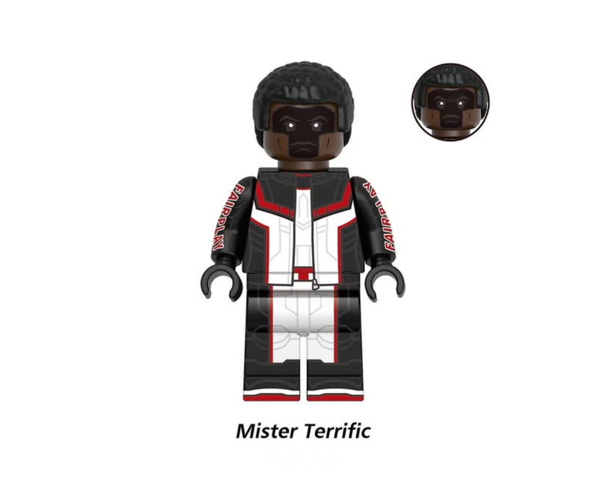 PREVENTE MINIFIGURE DC UNIVERS(SUPERMAN LEGACY): MISTER TERRIFIC custom Disponibilité fin Juin 2025