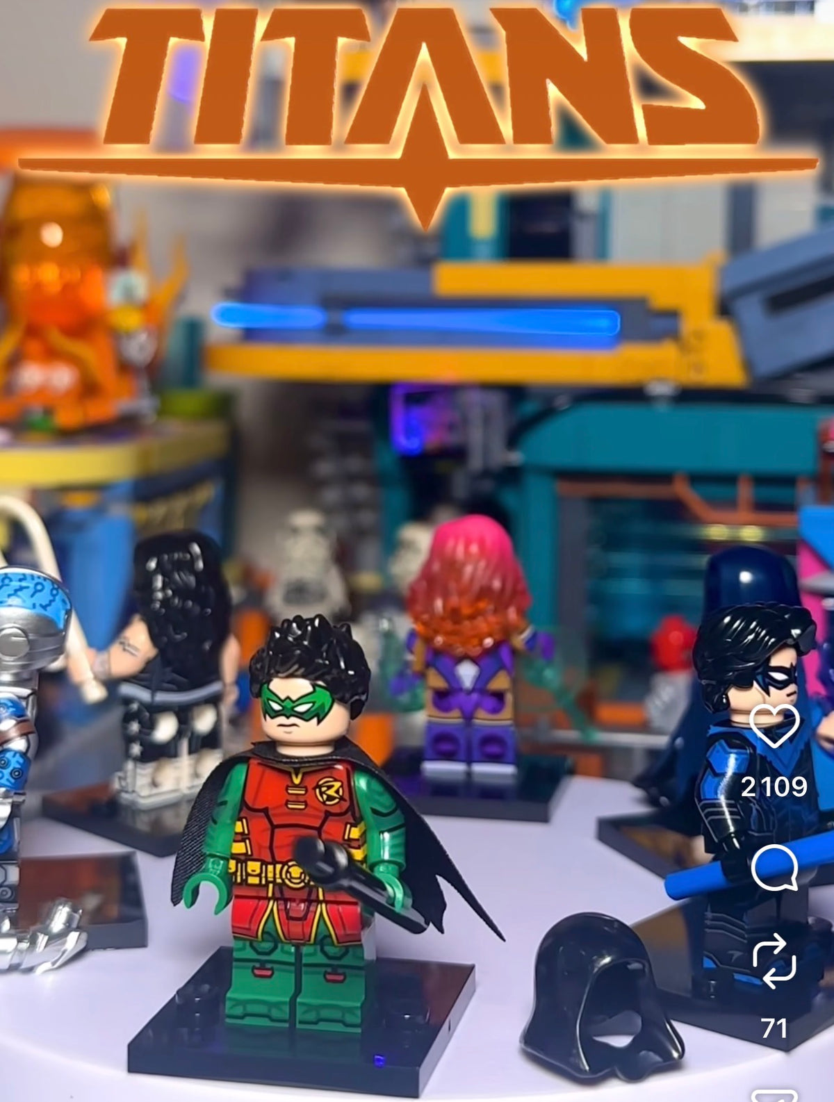 MINIFIGURE DC UNIVERS: ROBIN Custom