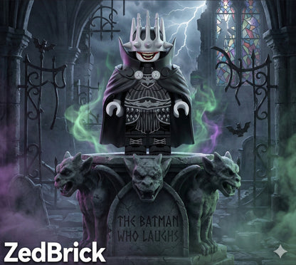 PREVENTE♥️♥️MINIFIGURE DC UNIVERS: ♥️♥️♥️THE BATMAN WHO LAUGHS (version black) custom Disponibilité Minifigures fin janvier 2026