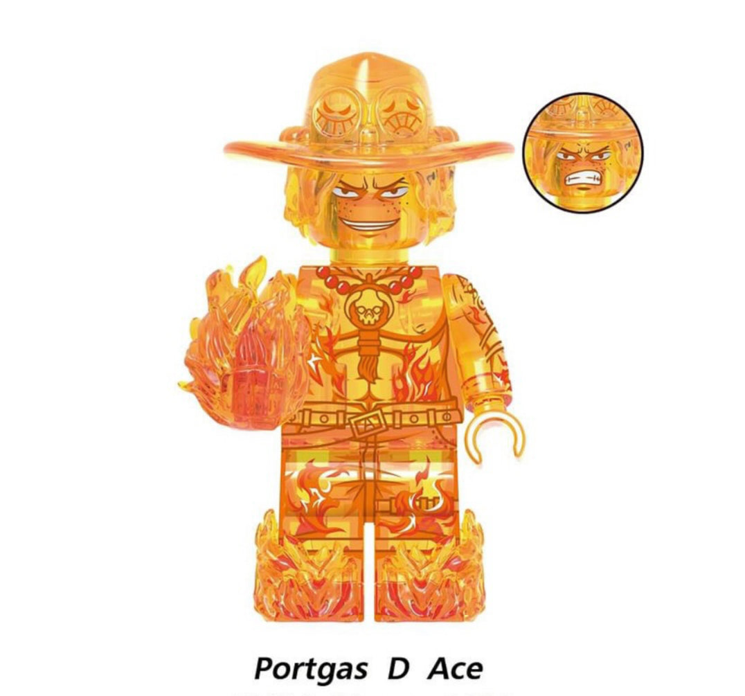 ♥️♥️MINIFIGURE ONE PEACE: PORTGAS D ACE ♥️♥️custom