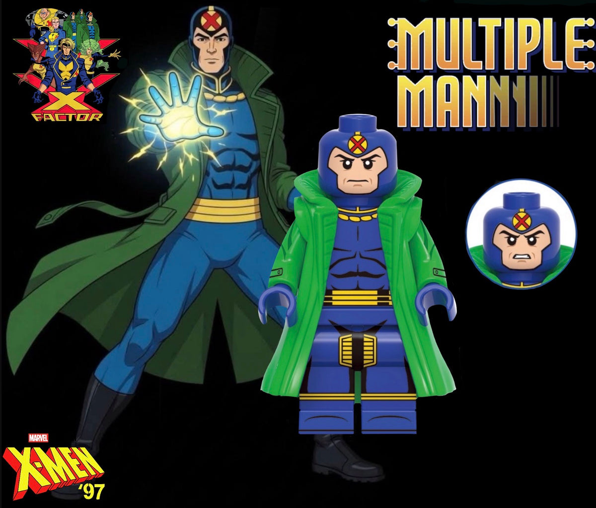 PREVENTE MINIFIGURE MARVEL UNIVERS: MULTIPLE MAN Custom Disponibilité Novembre 2026
