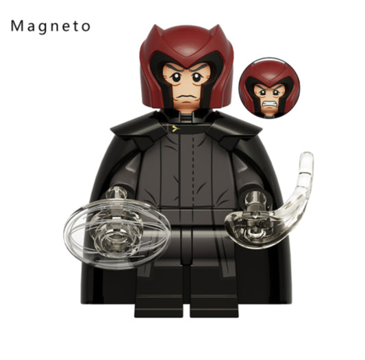 ♥️♥️♥️MINIFIGURE MAGNETO OLD ♥️♥️♥️CUSTOM