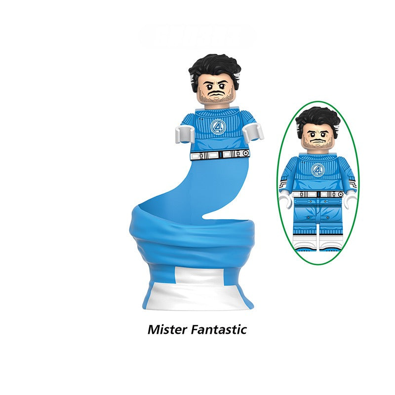 ♥️♥️♥️ MINIFIGURE MARVEL UNIVERS: MISTER FANTASTIC ♥️♥️♥️ custom