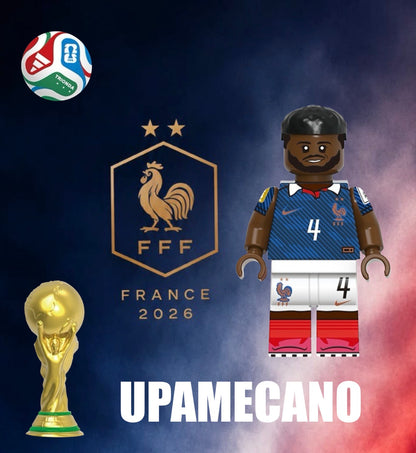 PREVENTE MINIFIGURE FOOTBALL UNIVERS: UPAMECANO custom DISPONIBILITÉ DEBUT NOVEMBRE 2026