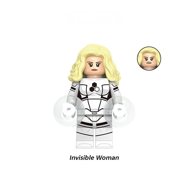 PREVENTE MINIFIGURE MARVEL UNIVERS: INVISIBLE WOMAN FUTURE FOUNDATION custom Disponibilité octobre 2025